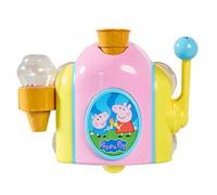 Toomies Tomy Peppa Pig Bubble Ice Cream Maker, Baby Bath Toy, Ice Cream Themed Bubble Making Toy, Kids Water Play Suitable For 18 Months, 2, 3 & 4 Year Old Boys & Girls