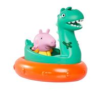 Toomies Tomy Peppa Pig George'S Dinosaur Bath Float, Baby Bath Toys, Kids Bath Toys for Water Play, Fun Bath Accessories for Babies & Toddlers, Suitable for 18 Months, 2, 3 & 4 Year Olds