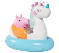 Toomies Tomy Peppa Pig Peppa's Unicorn Bath Float, Baby Bath Toys, Kids Bath Toys for Water Play, Fun Bath Accessories for Babies & Toddlers, Suitable for 18 Months, 2, 3 & 4 Year Olds, White