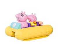 TOMY Toomies Peppa Pig Pull and Go Pedalo, Baby Bath Toys, Kids Bath Toys for Wa