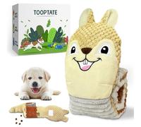 TOOPTATE Juguetes para cachorros - Juguetes interactivos para perros para mantenerlos ocupados, juguete de rompecabezas para perros para estimulación mental, juguetes chirriantes para cachorros,