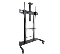 TooQ Ares Soporte de Suelo con Ruedas con Regulación de Altura para Pantallas 60"-100"