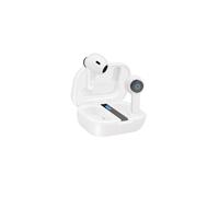 TOOQ TQBWH-0031W - Bender Auriculares Inalámbricos con Micrófono Bluetooth con Estuche de Carga, Cascos Inalámbricos para iPhone/iOS/Android, Blancos
