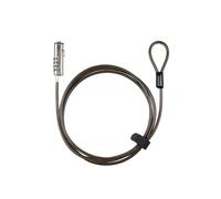 Tooq cable de seguridad tipo nano con combinación para portátiles 1.