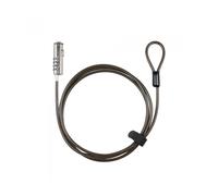 Tooq Cable seguridad T-Nano con combinación 1.5m