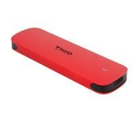 TooQ Caja externa para SSD M.2 NVMe Roja