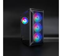 TooQ - Caja Semitorre Gaming Ragnärok, Negra