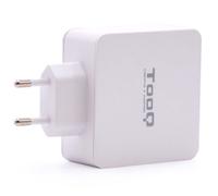 Cargador de Pared TooQ TQWC-2SC03WT/ 2xUSB/ 48W