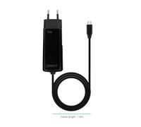 Cargador de portátil GAN USB-C PD 100W, Color Negro