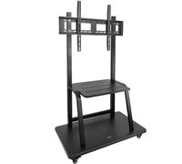 Tooq coloso soporte de suelo con ruedas para pantalla 37'-100'