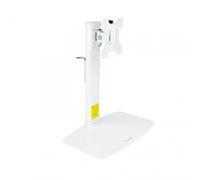 Tooq DB1127TN-W - Soporte de Mesa con Regulación de Altura para Pantallas de 17” a 27”, Color Blanco