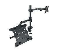 Tooq DB1200TN-B Soporte mesa monitor/portátil