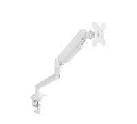 TooQ Soporte de mesa para monitor DB1334TNR-W - Giratorio, inclinable, hasta 34" , 10 kg Blanco