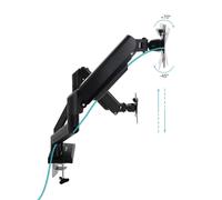 TooQ - DB1434TNR-B soporte para monitor 86,4 cm (34"") Escritorio Negro