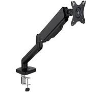 TooQ - Soporte de Mesa para Pantalla DB5032TNR-B 17"-32" Giratorio e Inclinable hasta 9 kg Negro