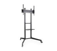 TooQ RAMSÉS Soporte de Suelo con Ruedas para Pantallas 37"- 70", Negro
