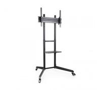 Soporte de Pie Inclinable con Ruedas Tooq FS1170M-B para TV de 37-70'/ hasta 50kg