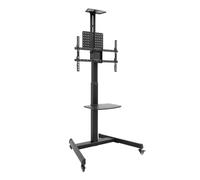 Soporte de Suelo Inclinable con Ruedas TooQ FS1184M-B para TV de 35-70'/ hasta 70kg