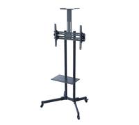 SOPORTE DE SUELO C/RUEDAS TOOQ FS1470M--B 37"-70" MAX.50KG NEGRO