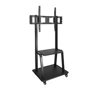 TOOQ FS20100M-B - Soporte de Suelo con Ruedas para TV de 37" a 100", hasta 150kg, Color Negro
