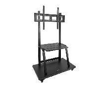 Tooq coloso soporte de suelo con ruedas para pantalla 37'-100'
