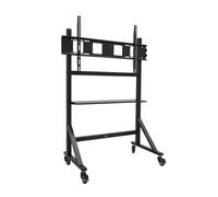 TOOQ FS20105M-B - Optimus Soporte de Suelo con Ruedas para Pantalla 60"-105"
