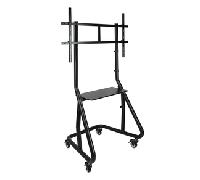TooQ - FS20200M-B Soporte de suelo con ruedas/patas para pantallas de 60" - 105