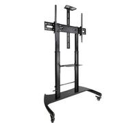 TooQ Ares Soporte de Suelo con Ruedas con Regulación de Altura para Pantallas 60"-100"