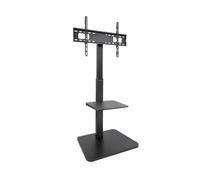 Soporte de Suelo Inclinable/ Ajustable TooQ MOON FS2287M-B para TV de 37-75'/ hasta 40kg