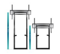 Soporte de Pared Fijo/ Suelo TooQ HIPERIÓN FS2280M-B para TV de 55-100'/ hasta 120kg