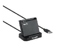 Lector de Tarjetas Tooq - DNI 4.0 y Tarjeta Inteligentes USB 2.0 Negro
