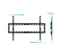 SOPORTE PARED TV TOOQ LP1080F-B NEGRO 37-80" MAX 45 KG