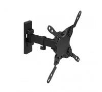 TooQ Soporte de pared LP2042TNL-B Inclinable y giratorio 2 pivots 13-42" 190mm Máx. 20kg Negro