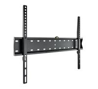 TooQ LP4170F-B - Soporte fijo de pared para monitor/TV/LED de 37" a 70", hasta 40kg de peso, distancia a la pared 27mm, incluye nivel de burbuja, ultra delgado, formato VESA hasta 600x400, color negro