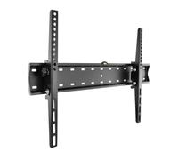TooQ LP4270T-B - Soporte fijo inclinable de pared para monitor/TV/LED de 37" a 70", hasta 40kg de peso, distancia a la pared 53mm, incluye nivel de burbuja, inclinacion -12º, formato VESA hasta 600x400, color negro