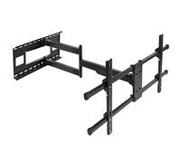 Soporte de Pared Tooq Tilt 43" a 80" Max. 50kg Negro