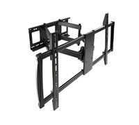 Tooq LP75100TN-B - Soporte de Pared VIDEOWALL para TV de 60" a 100" hasta 80Kg de Peso, Distancia a la parde Desde 70 mm hasta 625 mm, Vesa máximo 600 x 900, inclinación -15+5°, Color Negro