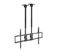 Soporte de techo extensible/ inclinable tooq lpce11120tsli-b para tv de 60-120'/ hasta 120kg