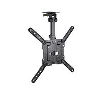 Soporte de Techo Tooq Inclinable Rotación y Ajuste de Altura 23" a 55" Máx. 20Kg