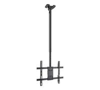 TooQ Soporte de techo LPCE1175TSLI-XL-B para TV 32-75" Giratorio Inclinable 60kg VESA 400x400 Negro