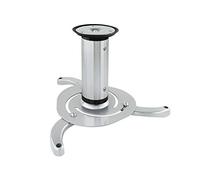 TooQ - SOPORTE UNIVERSAL DE TECHO GIRATORIO 360º PARA PROYECTOR PLATA