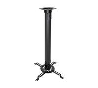 TOOQ PJ3030TN-B - Soporte de Techo para proyectores, Peso máximo soportado 13,5 Kg, Negro