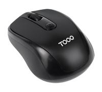 TooQ Ratón inalámbrico, 1600 DPI, 4 botones, Negro