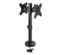 Tooq soporte de mesa para 2 pantallas 17'-32', negro