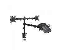 Soporte Mesa 2 Pantallas 17''-32'' Y Portatil Tooq