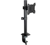 TooQ Soporte de mesa para monitor DB1130TN-B – Giratorio, inclinable, hasta 10 kg – Negro