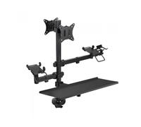 TooQ Soporte de Mesa para TPV/Impresora/Pantallas 17”-32”/Terminal/Lector/Teclado