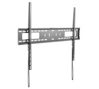 TooqLP41100F-B - Soporte Fijo de Pared para Monitor/TV/LED de 60" a 100", hasta 75kg de Peso, Distancia a la Pared 30mm, Ultra Delgado, Formato VESA hasta 900x600, Color Negro