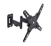 Soporte de Pared Tooq Tilt e Giratónrio 13" a 43" 66-274 mm Max. 20kg Negro