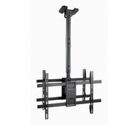 TooQ - Soporte de Techo para 2 Pantallas 43""-86"", Negro - LPCE2286TSLI-B